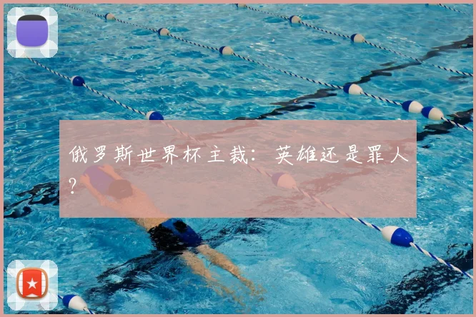 俄罗斯世界杯主裁：英雄还是罪人？